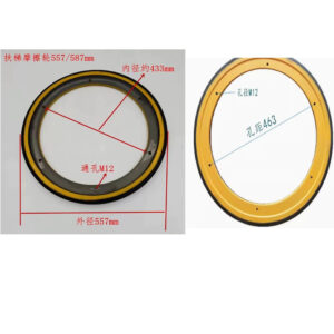 FRICTION WHEEL 007 OTIS FRICTION WHEEL 560x30(M12x 6 HOLES (WITHOUT THREADED)