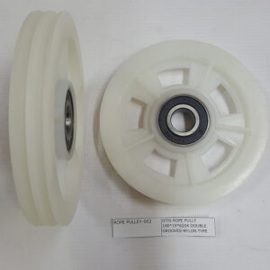 ROPE PULLEY-002 OTIS ROPE PULLEY 140196204 DOUBLE GROOVES-NYLON TYPE