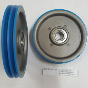 ROPE PULLEY-002A OTIS ROPE PULLEY 140196204 DOUBLE GROOVES-METAL TYPE
