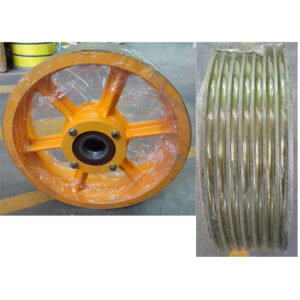 T.SHEAVE-LG-DEFLECTOR-001 LG DEFLECTOR SHEAVE C-W BEARINGS 500X7X12