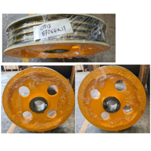 T.SHEAVE-OTIS-001B OTIS 17CT TRACTION SHEAVE 570X4X13